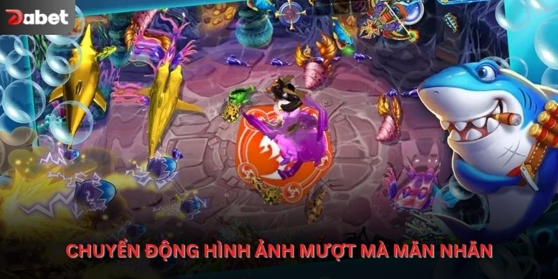 Chuyển động hình ảnh mượt và hiệu ứng đồng bộ mãn nhãn